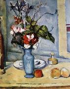 Paul Cezanne The Blue Vase painting